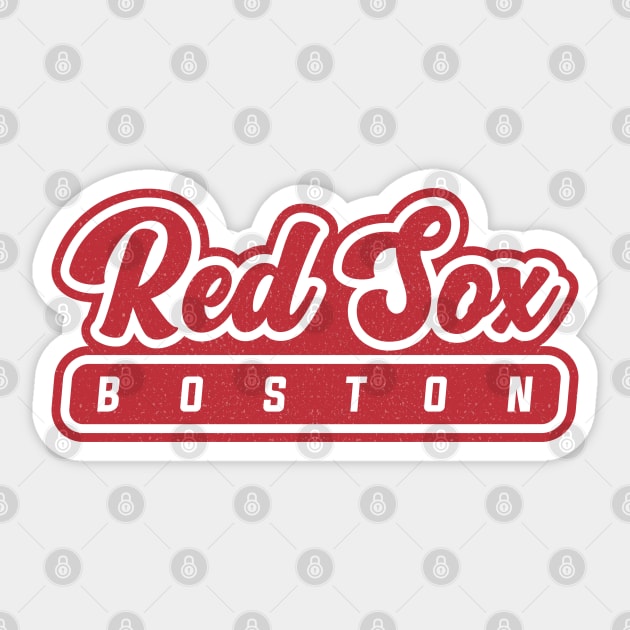 Boston Red Sox 01 Sticker by Karambol